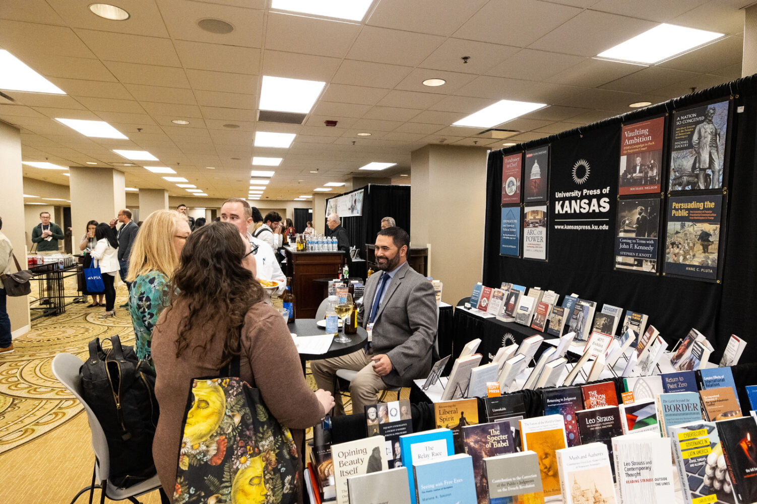 Exhibitors At The Conference Midwest Political Science Association   ExHall3 